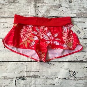 NWT Roxy Floral Printed Board Shorts Size M